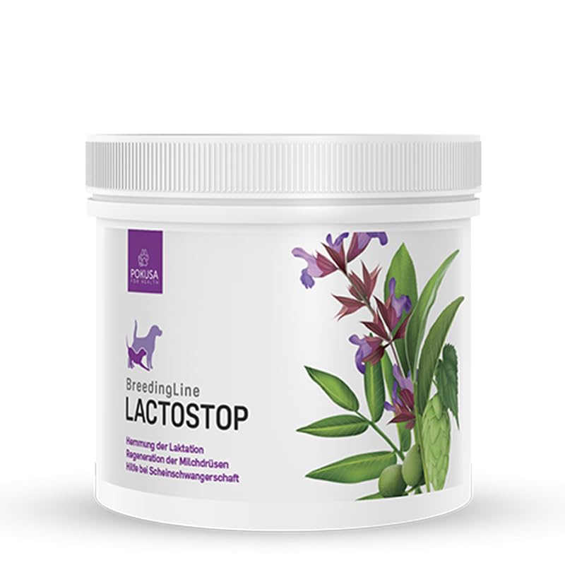LACTOSTOP für Hunde Natürliche Hemmung der Milchproduktion