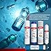 Imagen de JACAR Filtros de Osmosis Inversa de 5 Etapas Universales con Membrana 50 Gpd Filtros Osmosis Compatible con casi todos los Sistemas de Osmosis NO COMPACTOS