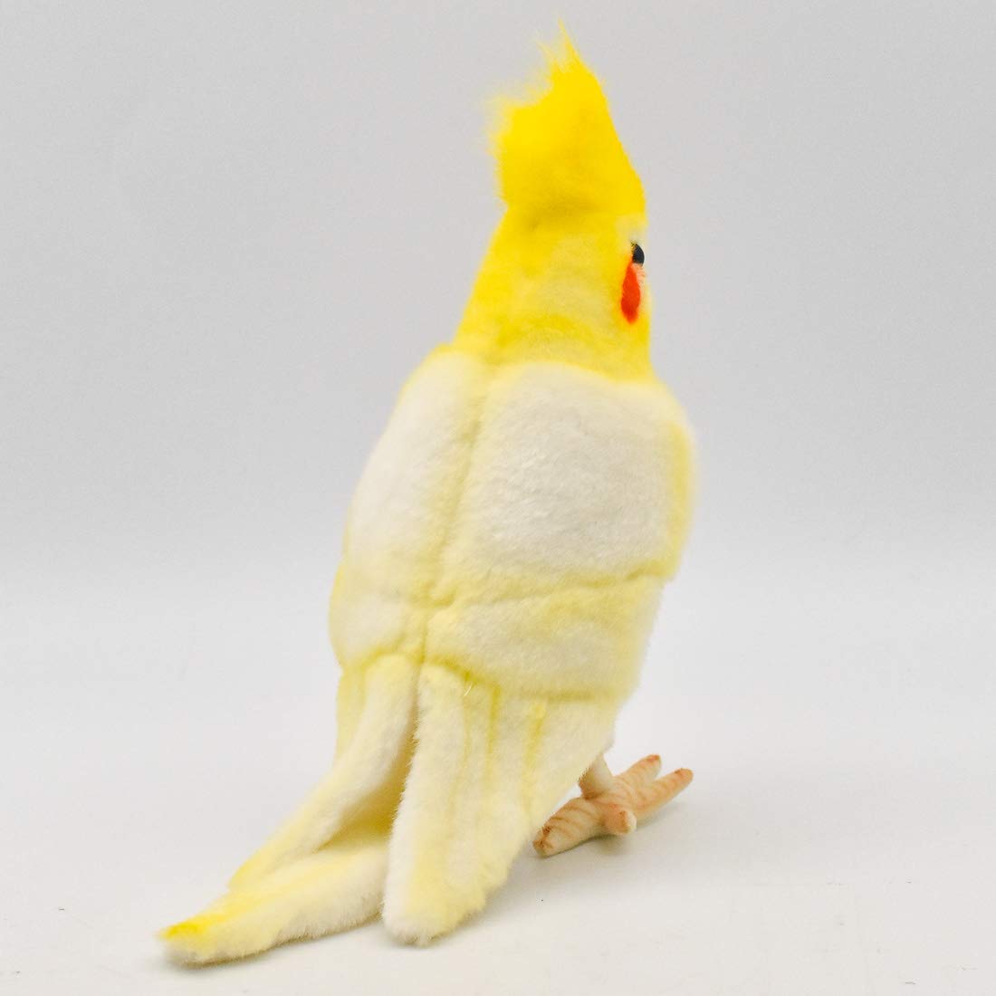 White Cockatiel Plush Soft Toy by Hansa. 23cm. 6457 by Hansa