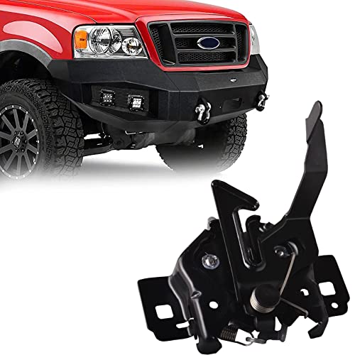 Image of Hood Latch Assembly Compatible for Ford F-150 1997-2003 /F-150 Heritage 2004 /F-250 1997-1999 /Expedition 1997-2002