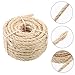 UPKOCH 1Roll Durable Sisal Cat Tree Rope Natural Replacement for Scratching Posts for DIY Projects Wear Resistant Design for Cat Trees and Scratch Boards