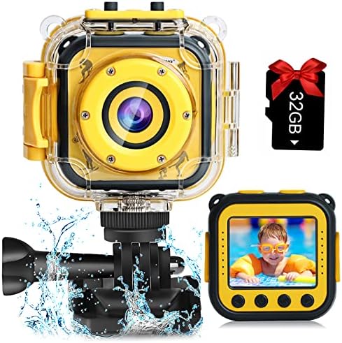 Videokamera 1080P HD - Kinderkamera Mit 3 Zoll Drehbildschirm & Fernbedienung