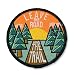 O'Houlihans - Leave The Road Take The Trail Patch - Hiking Camping Travel Adventure Patch - Iron on Patch