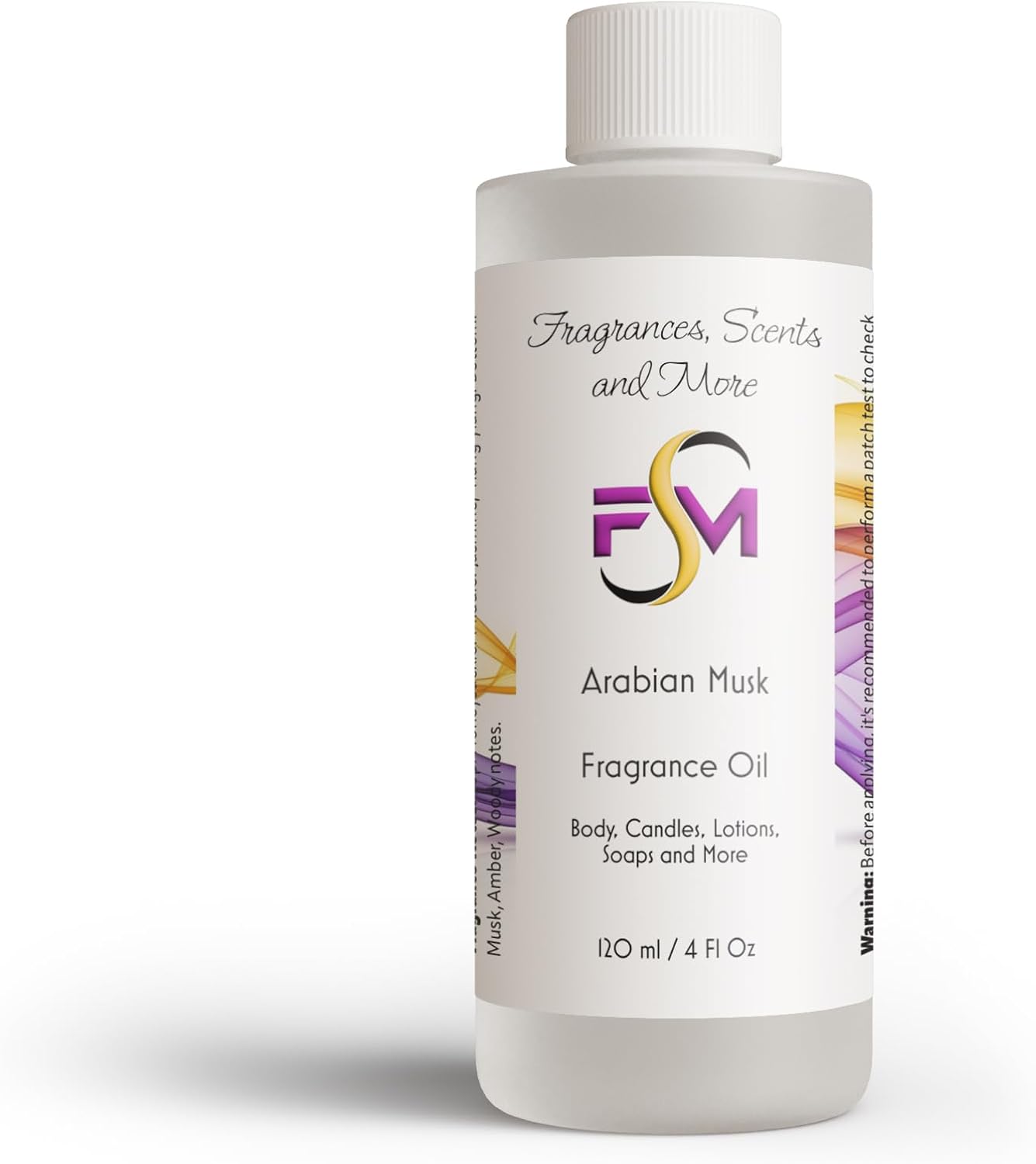 Arabian Musk Fragrance Oil - 4 Fl Oz Plastic Bottle (120ml)