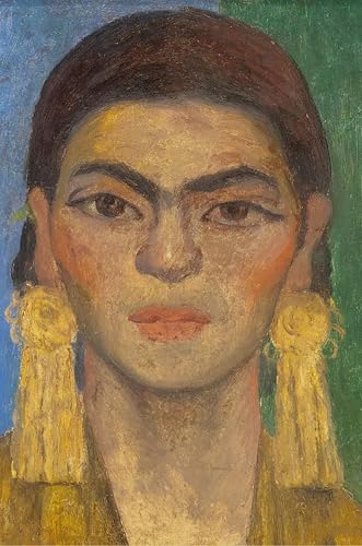 Affiche Diego Rivera Portrait de femme toile abstraite décoration intérieure 40x60