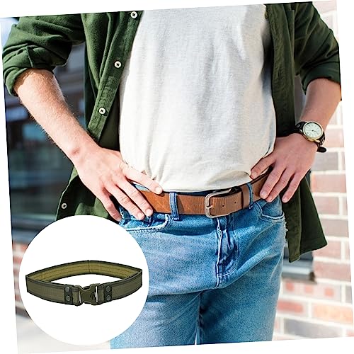 1pc Outdoor Camping Belt Webbing Mountaineering Training Belt for Outdoor Use Casual Wear and Applications Green Camo4