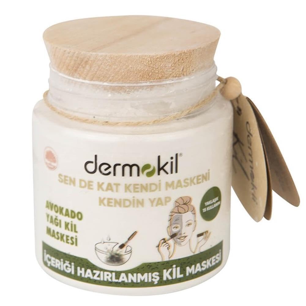 Dermokil Sen De Kat Kendi Maskeni Kendin Yap-Avokado Yağı Kil Maskesi (220 ml)