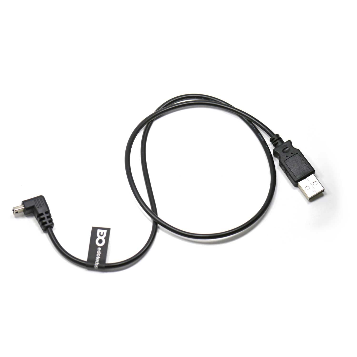 EDO Tech Supply Krótki mini kabel USB do ładowarki Nuvi 57lm 67lmt 2589lmt 2597 2639lmt 2689lmt Drive DriveSmart DriveAssist 40lm 50 51lmt-s 60lmt 70lmt 2797 Dezl 570 760 777 0 Auto Motocykl GPS