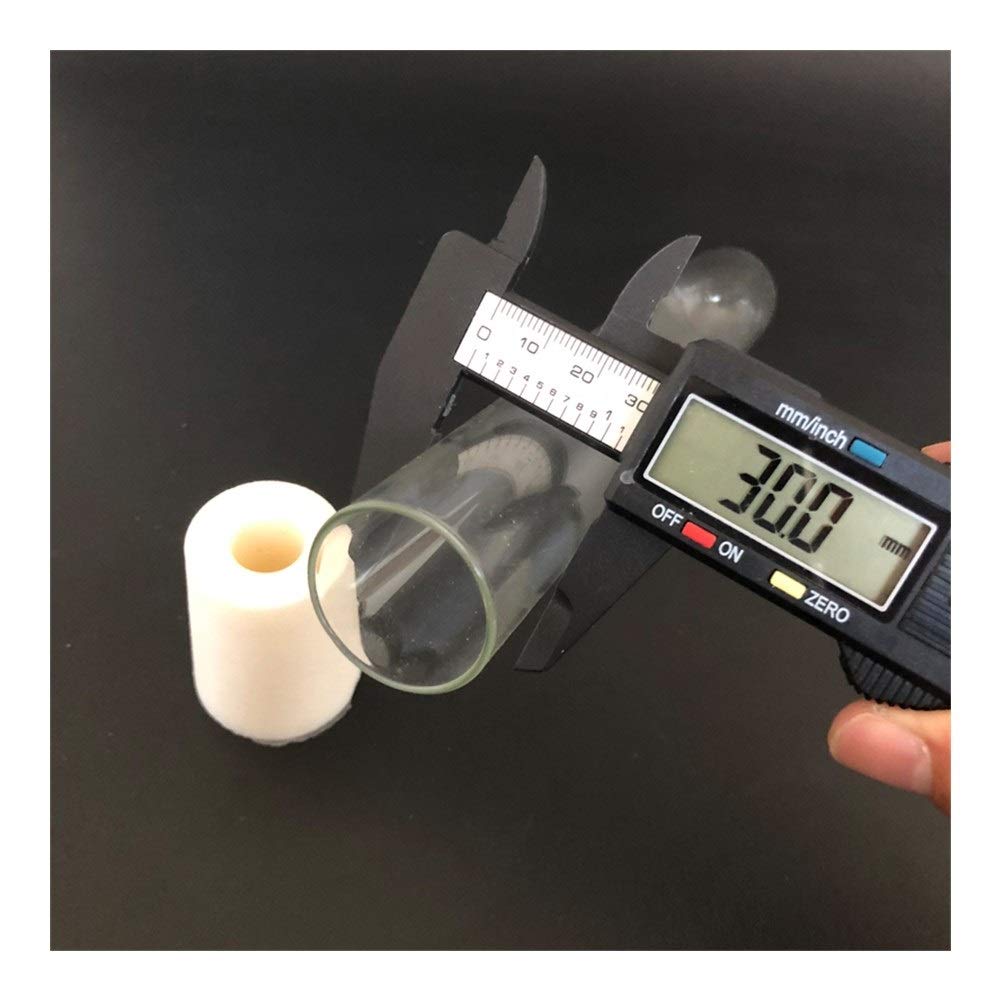 PYouo-tubos de ensayo grandes, 6 PC / porción tapa wih tubo de vidrio, 30 * 200 mm, en forma de U inferior del tubo de prueba de vidrio, con el Laboratorio tapón de gel de sílice , Materiales de alta
