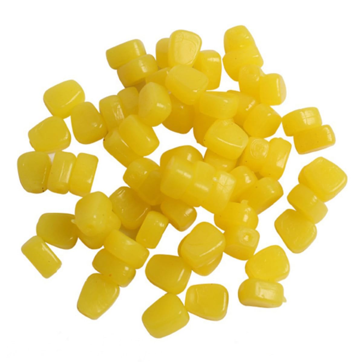 200Pcs Soft Corn Fishing Lures 11mm Silicone Floating Bait for Carp