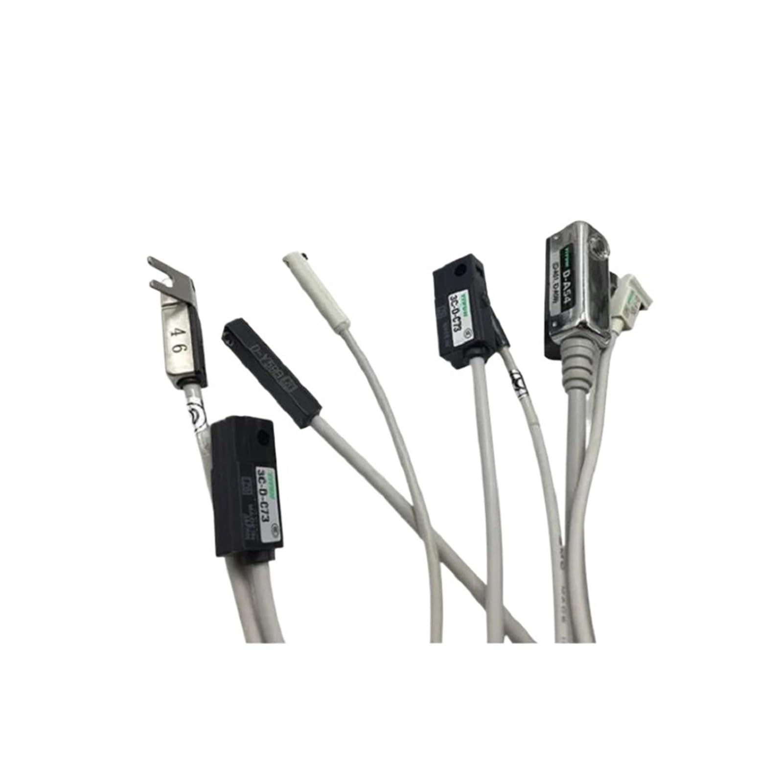 Interruptor de láminas D-A93 para cilindro neumático con sensor magnético de 2 hilos 2
