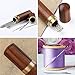FEBSNOW 30PCS Large Eye Stitching Needles, 5 Sizes Big Eye Hand Sewing Sharp Needles Embroidery Thread Needle with a Wooden Needle Case
