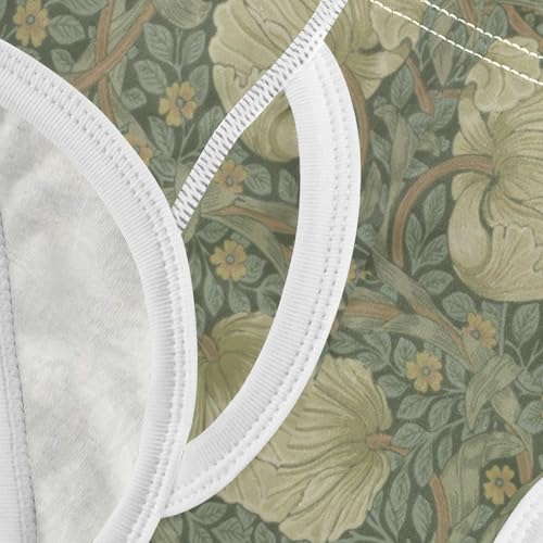 Boys' Exclusive Briefs Toddler Underwear 95% Combed Cotton Boxerbriefs 2T Floral Pattern 59 5