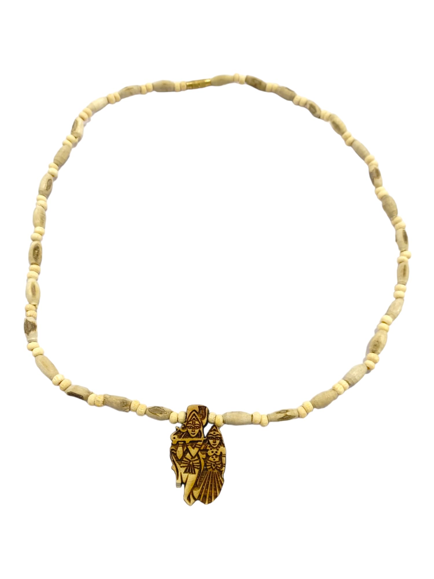 DEV SAMAGRI Original Tulsi Mala with Radha Krishna pendal/Locket | Unisex Adult Tulasi Mala/Size - 20 Inch (B0C3R6FRZL) Amazon Price History, Amazon Price Tracker