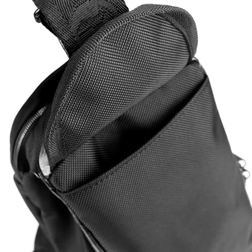 Skunk Eclipse Cross Body Backpack (Black Canvas)4