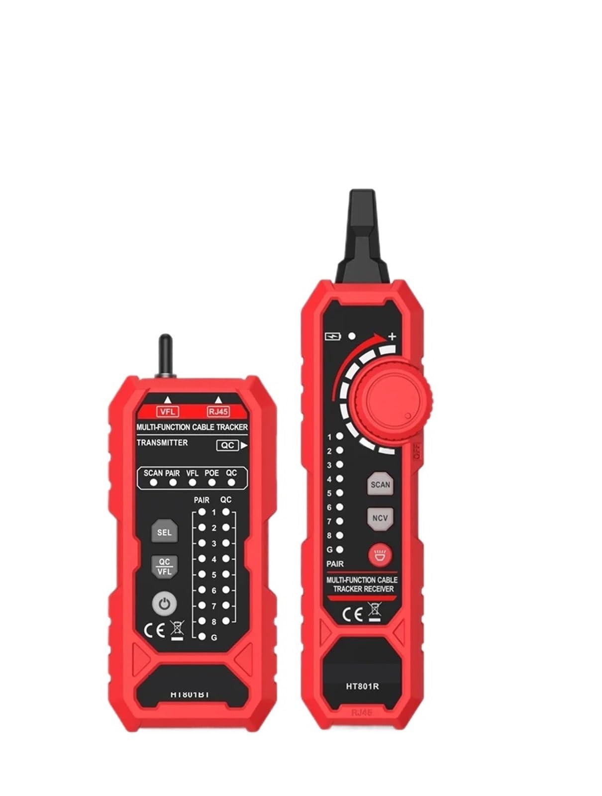 Cable Tracker, Network Cable Tester 60V Intelligent Live Ethernet LAN Wire Tracker,PoE,RJ11 RJ45 Tracer