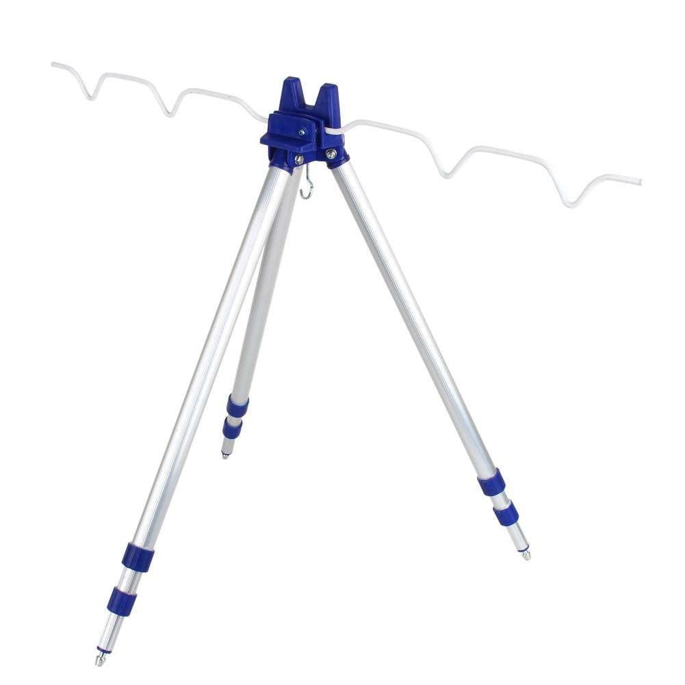 Soporte Trípode Telescópico para Cañas de Pesca, Portátil, Ajustable, Ideal para Playa y Mar, Equipo de Pesca