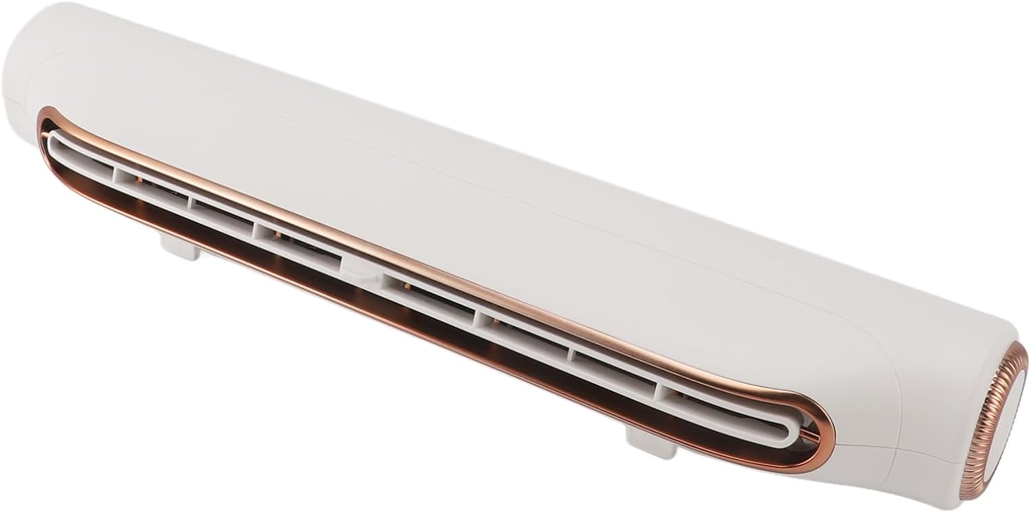 Bewinner Clip On Monitor Fan, 3 Speed Bladeless USB Desk Fan for Laptop Desktop, Adjustable Angle Cooling Fan for Curved Screen Widescreen Narrow Screen