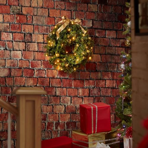 Casafield WR-24PL Pre-Lit Artificial Christmas Wreath thumb #6