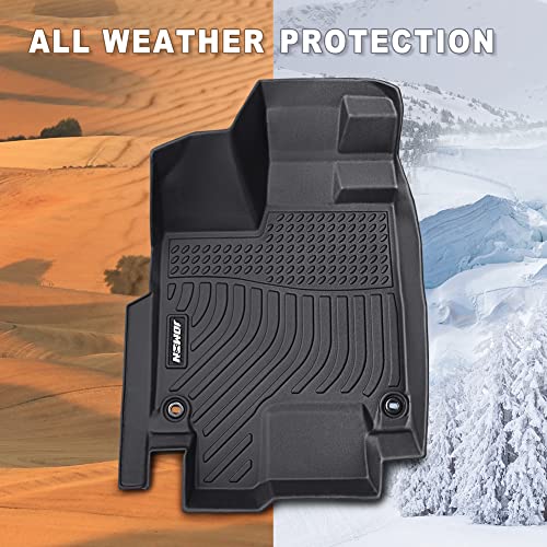 Jdmon Floor Mats Compatible With 2018-2023 Honda Odyssey, All Weather Car Mat Custom Fit Floor Liner Set 1St, 2Nd & 3Rd Row #TOP4