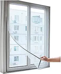 Tela Mosquiteiro Magnética para Janela Cortina de Proteção contra Insetos Mosquito 150cm X 180cm