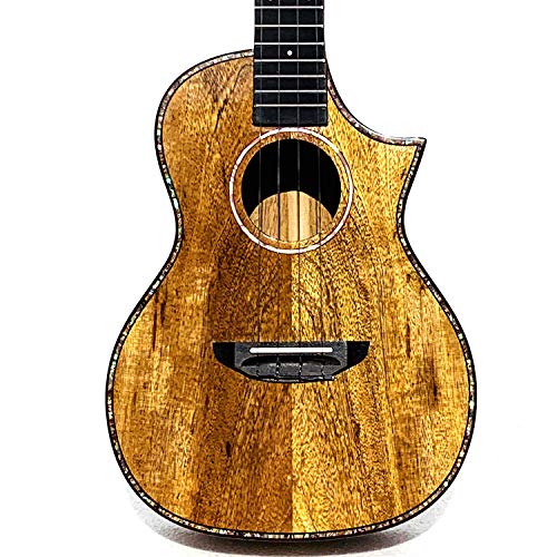 Ukulélé ténor en bois de manguier massif de 66 cm avec housse de transport - Les Beatles, Paul McCartney, John Lennon, RIngo Starr, George Harrison Ukulélé ténor en bois de manguier massif de 66 cm avec housse de transport – Image 5