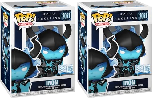Funko Pop! Plus: Solo Leveling - Iron - Probabilità di 1/6 per la Variante Chase - Si Illumina Al Buio - Esclusiva Amazon - Figura in Vinile da Collezione - Idea Regalo - Merchandising Ufficiale