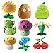 RVTYR Plantes vs. Zombies Peluche poupée 9 pcs/lot étoile Produit Belle Plante vs Zombies bonk Choy Choy wallnut Spray Champignon Boomerang Cerisier Peluche Peluche Peluches Plants vs Zombies