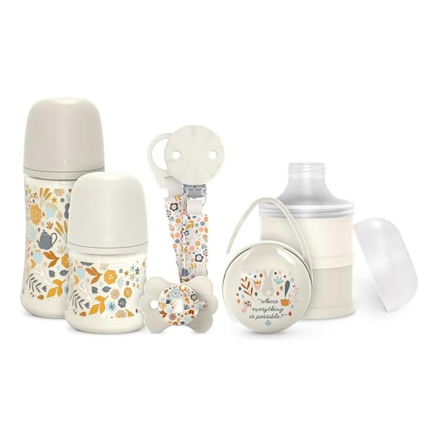 Suavinex Neugeborenen-Geschenkset Neugeborenen-Geschenkset Wonderland Beige