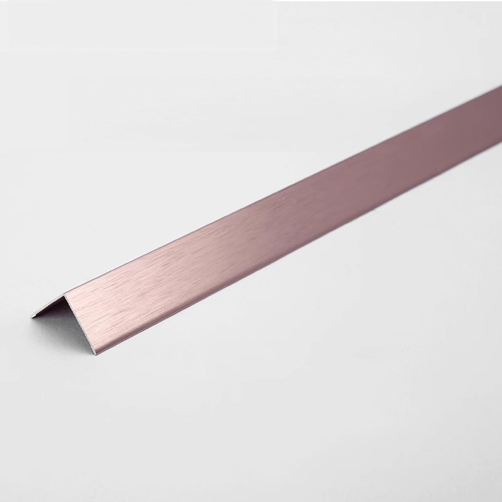 3 tiras protectoras de esquina de aluminio de 0,9 m, protector de ángulo recto para sala de estar, bordes de azulejos de metal, solución de seguridad, prevención de colisiones, 10 x 10 mm, duradero y