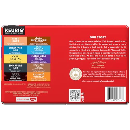 Image of Community Coffee Ultimate Sampler Variety Pack, 60 ct K-Cup Pods (Pack of 1)