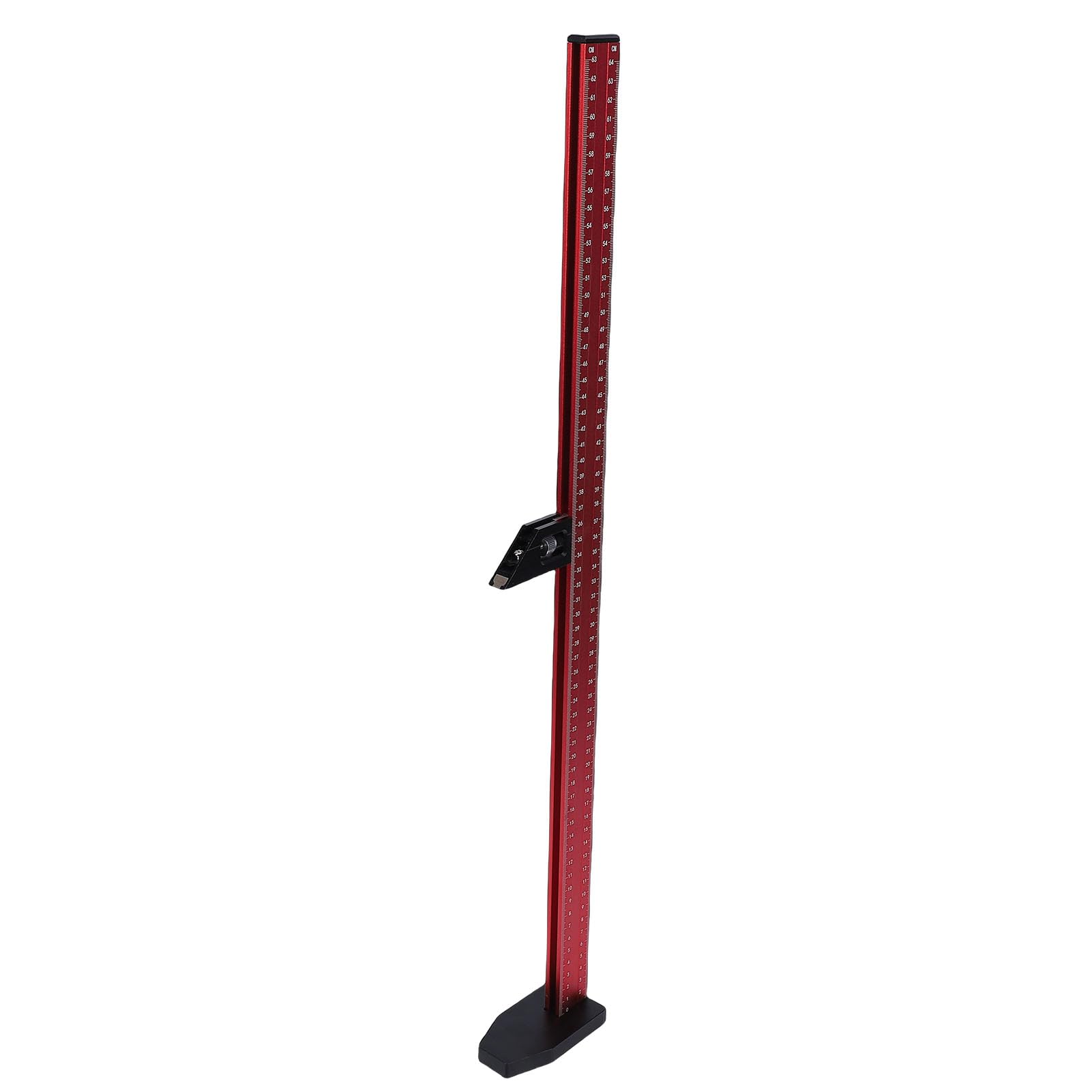 Generic Herramienta de Medición de para Carpintería Ajustable y Fácil de Usar para Sierras de Mesa Material de Aleación de Aluminio de Rango de 0-25 Pulgadas