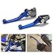 JFGRACING Billet Pivot Leva freno frizione pieghevole per YZ125 YZ250 15-17 YZ250X 16-17 YZ250F YZ426F YZ450F 09-17 - Blu