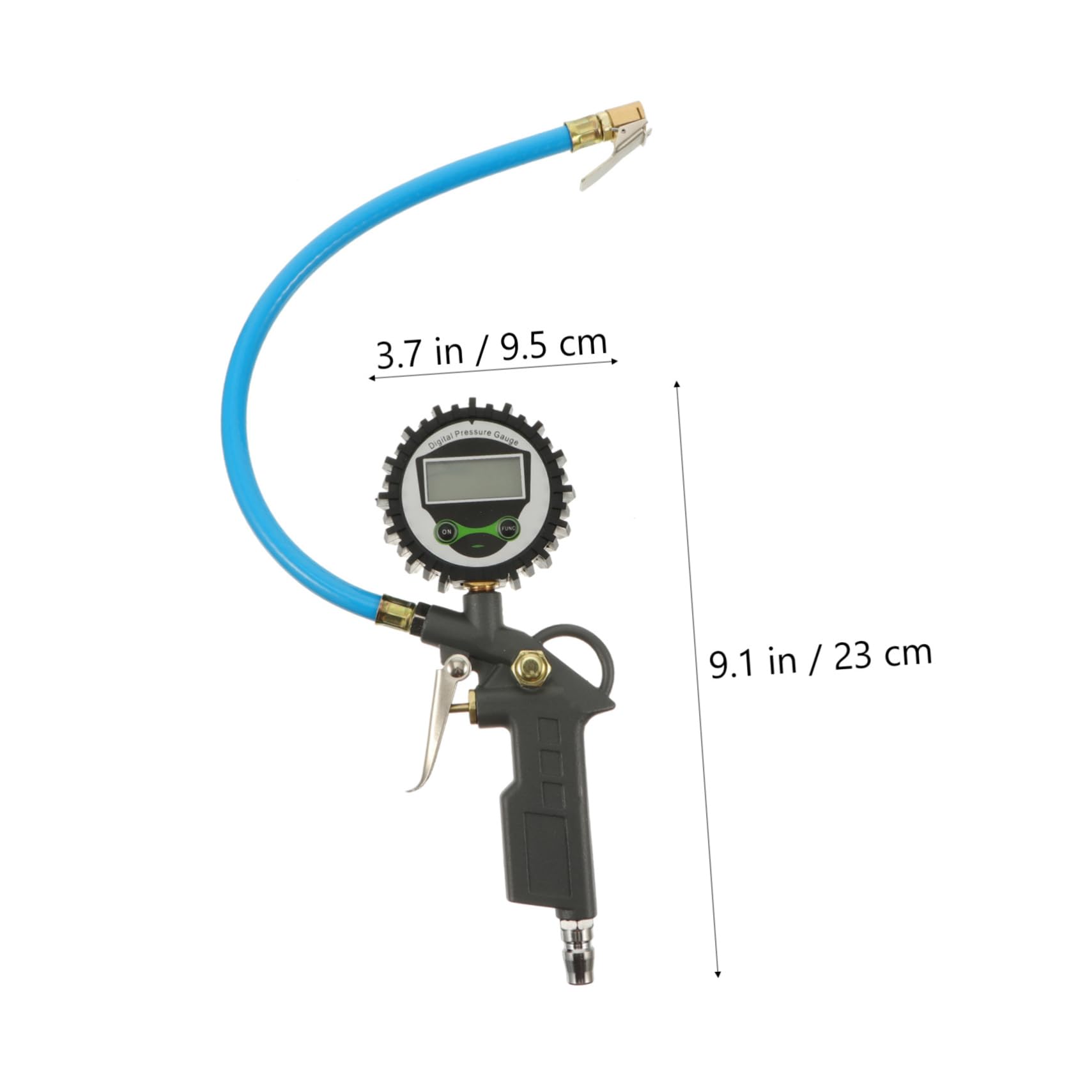 GALPADA Jauge de Pression pour Pneus de Voiture Outil de Test de Pression Air Manomètre Portable