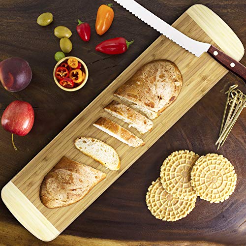 Tabla de cortar Totally Bamboo rectangular 58 cm miniatura 2