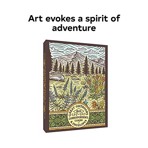 image for Chronicle Books Great Outdoors Correspondence Cards: (Flat Cards of Na