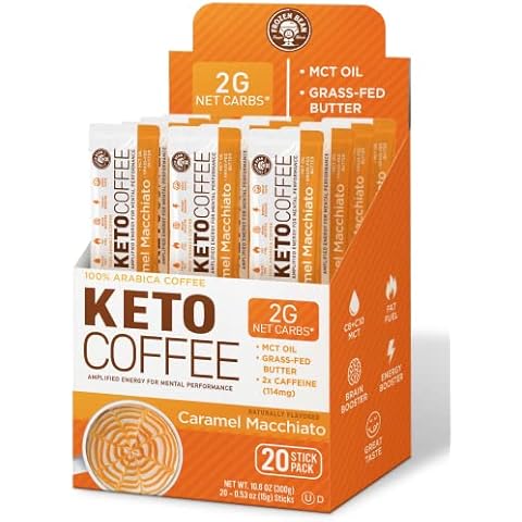 The Frozen Bean Caramel Macchiato Keto Coffee Cover