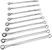 GEARWRENCH 85998 Ratcheting Wrench Set,SAE,12 pt,9pcs