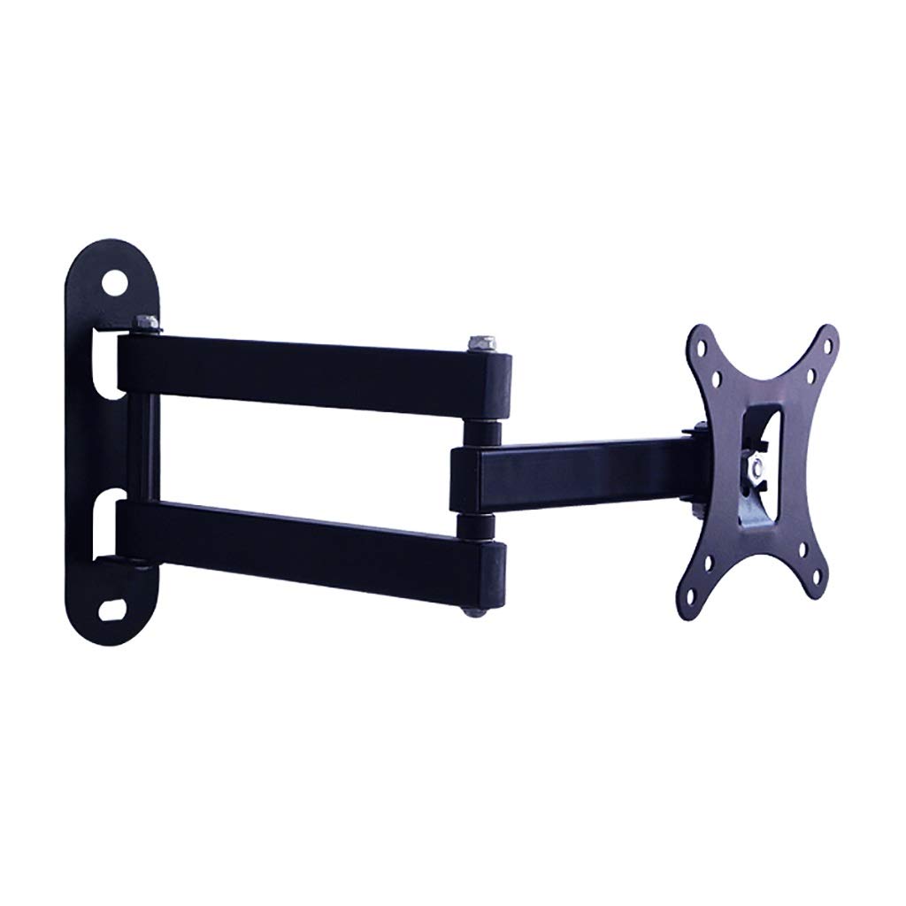 Support TV mural universel inclinable et orientable pour écran LCD de 10 à 32 pouces