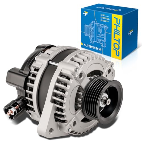 Image of PHILTOP 11030N Alternator Compatible with Honda, 2004-2007 Accord 3.0L, 130A 12V CW S6 Alternator Replacement