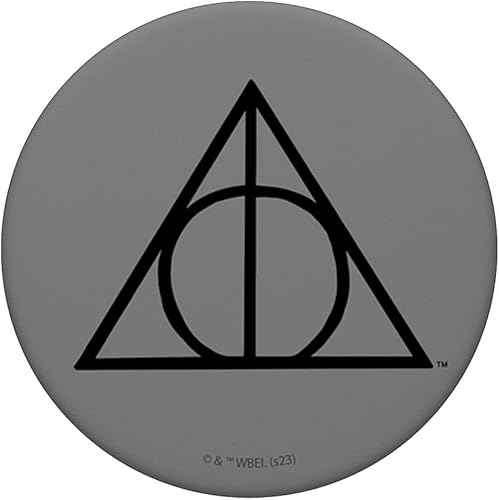 Miniatura 3 de Harry Potter The Deathly Hallows Symbol Line Art PopSockets intercambiables PopGrip
