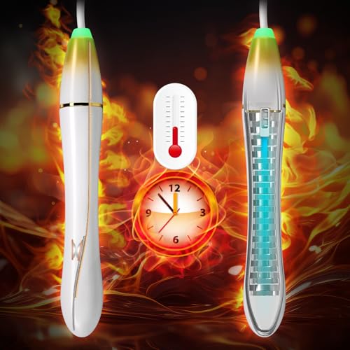 SXOVO Heizstab Doppelter Heizstab für Sexspielzeug Doppel Heizung von Vagina und Anus USB Heater für Taschenmuschi Warme Masturbieren Sex Spielzeug für die Männer Masturbator (Weiß)