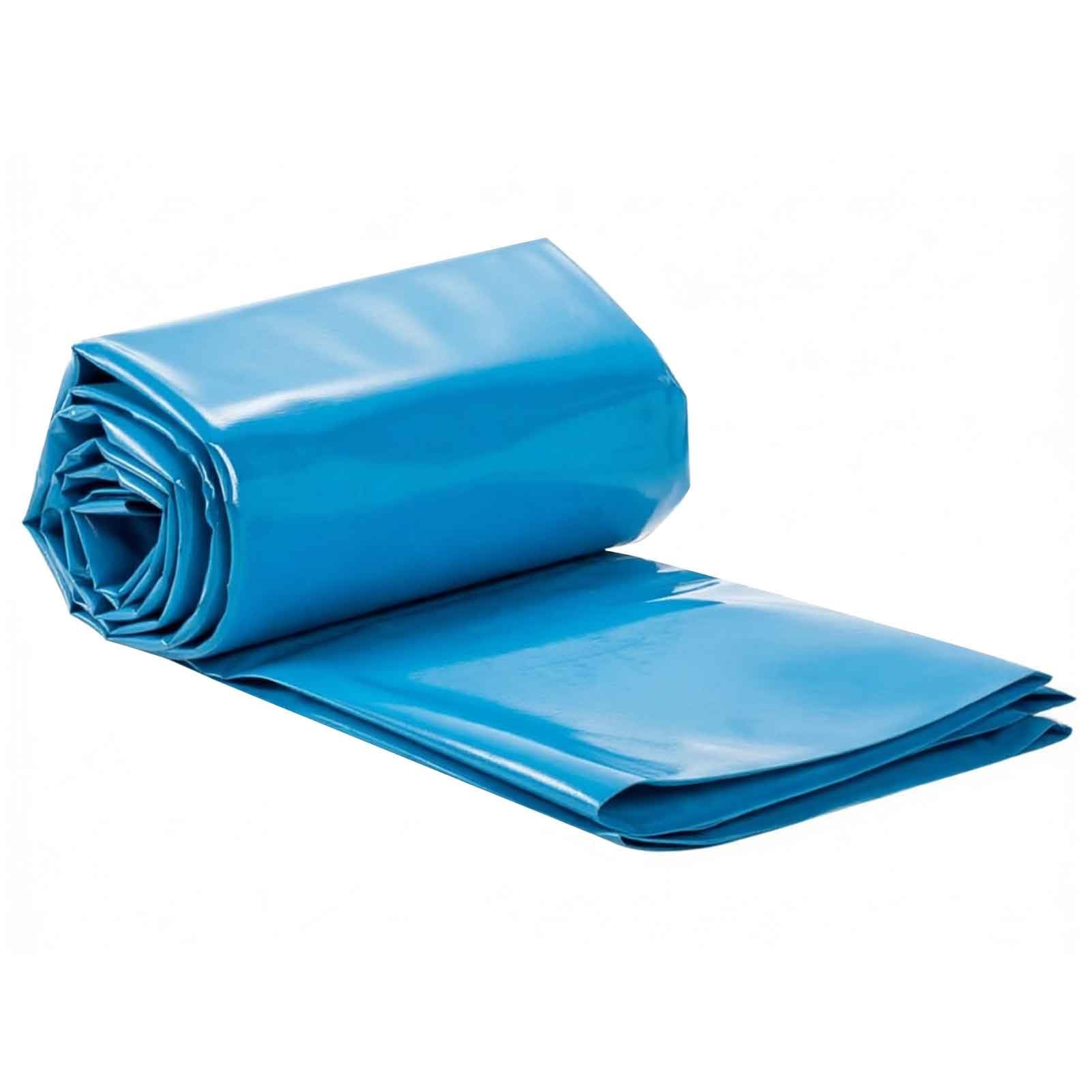 DMCHENGMA Blue HDPE Water Feature Liner 0.16mm Thick - Flexible Pool Film for Streams, Waterfalls & Koi Ponds, Easy Cutting Waterproof Tarp(4x8m(13.1x26.2ft))