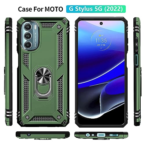 Coque Moto G Stylus 5G 2022 antichoc Motorola G Stylus 5G protection vert - 4