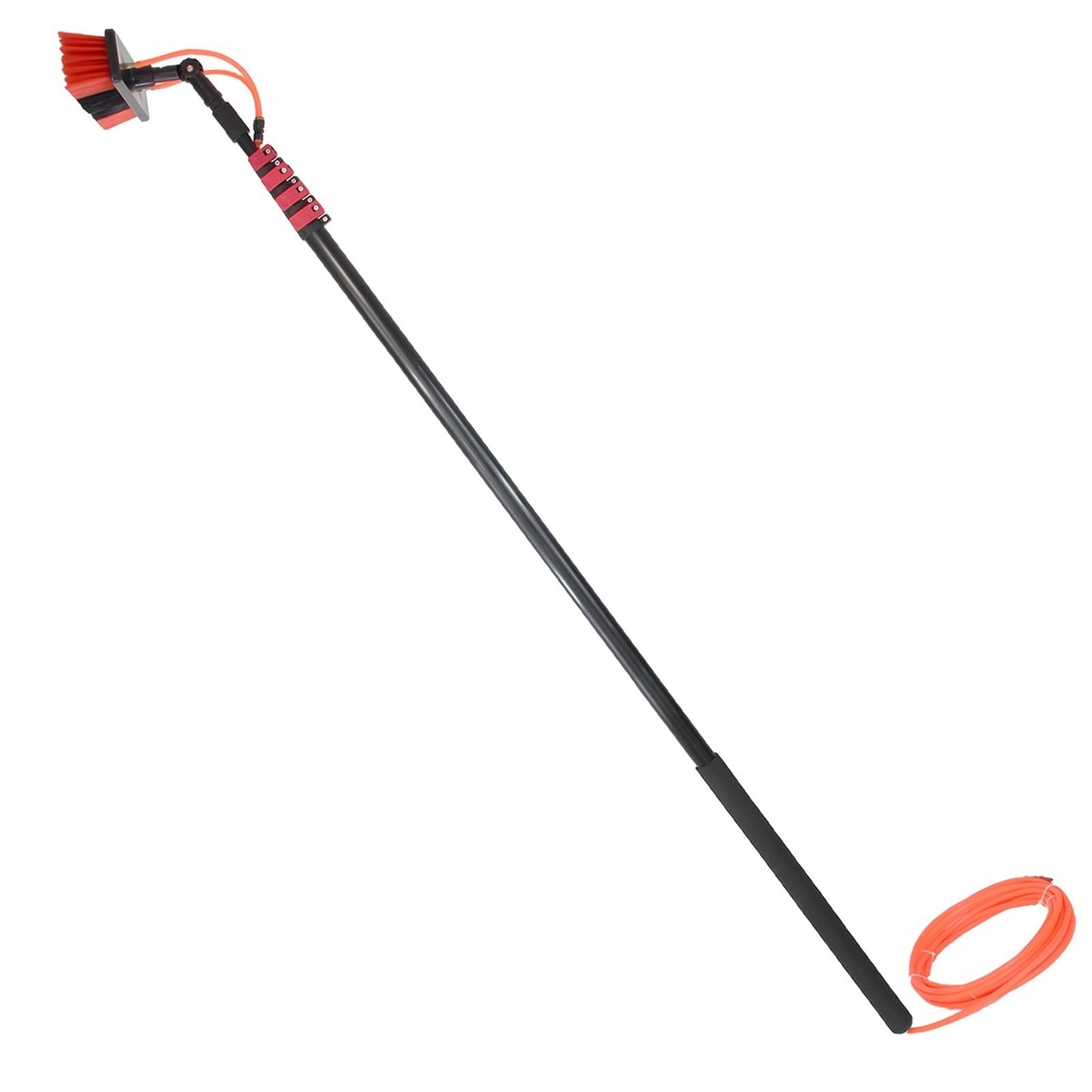FGJsfhrDTU 3.6m Telescopic Brush Pole for High Window Water-Fed Cleaning