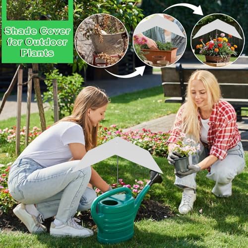 Sombrilla plantas protección UV para jardín porche e invernadero doméstico 5
