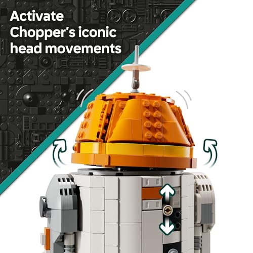Image of LEGO Star Wars: Ahsoka Chopper (C1-10P) Astromech Droid Set - Building Toy for Kids, Ages 10+ - Makes a Great Gift for Boys and Girls - Model Kit and Room Decor Idea for Sci-Fi Adventure Fans - 75416
