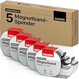 ❌ VERWENDUNGSHINWEIS – Unser Magnetstreifen im Spender ist NICHT AUSGELEGT für die Befestigung von Tonies, Magneten und Magnetbändern - hierfür empfehlen wir Ihnen unser GAUDER Metallband.