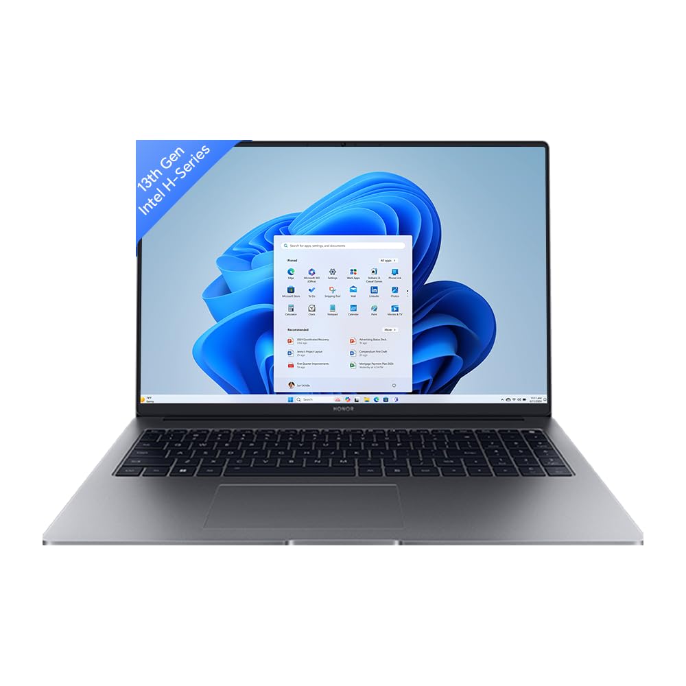 HONOR MagicBook X16 Pro 2024, 13th Gen Intel Core i5-13420H (16GB/512GB NVMe SSD, 16-inch (40.64 cm) FHD IPS Anti-Glare Thin and Light Laptop/Windows 11/Backlit Keyboard/Fingerprint/1.75Kg), Gray (B0CXLWXYB1) Amazon Price History, Amazon Price Tracker