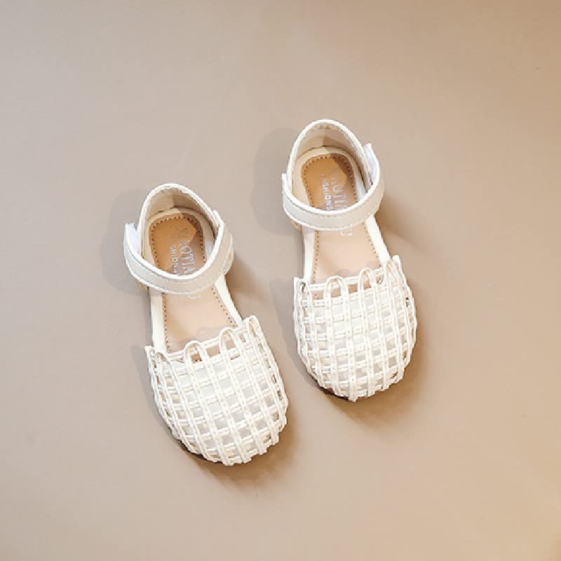 MATERUIEYES Woven Fashion Children's Shoes Hollow Out Summer Student Sandals Girl3
